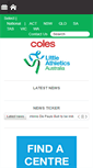 Mobile Screenshot of littleathletics.com.au